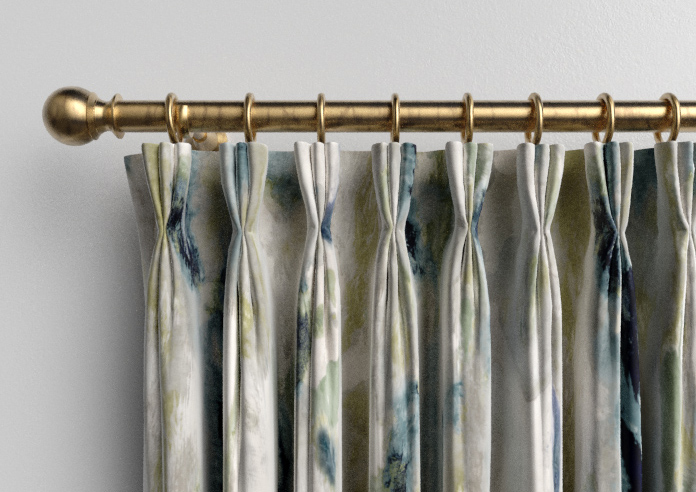 Interstellar, Teal - Made to Measure Curtains - Image 11